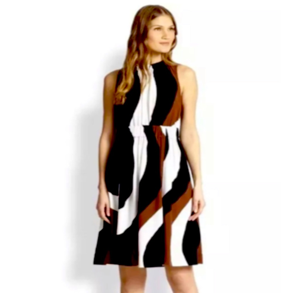Kate Spade New York - Sleeveless Printed Dress - Size M/US8